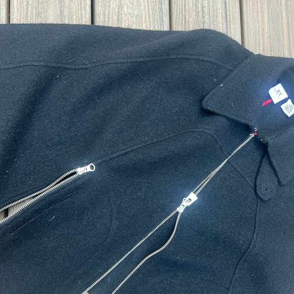 Armani Exchange 100% Wool Center Zip Poncho Size XS - Picture 12 of 12